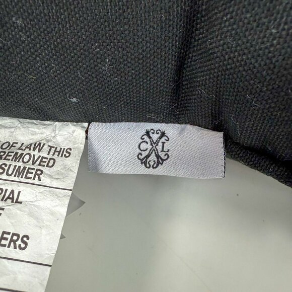 CXL By Christian Lacroix Home Skull Decorative Pillow 100% Cotton Shell - Picture 5 of 7